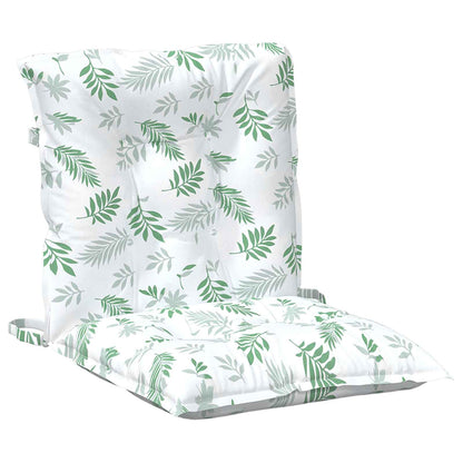 Venkovní Polštář 2 Pcs Textil Jemný Vzor Listů 100 X 50 X 7 Cm