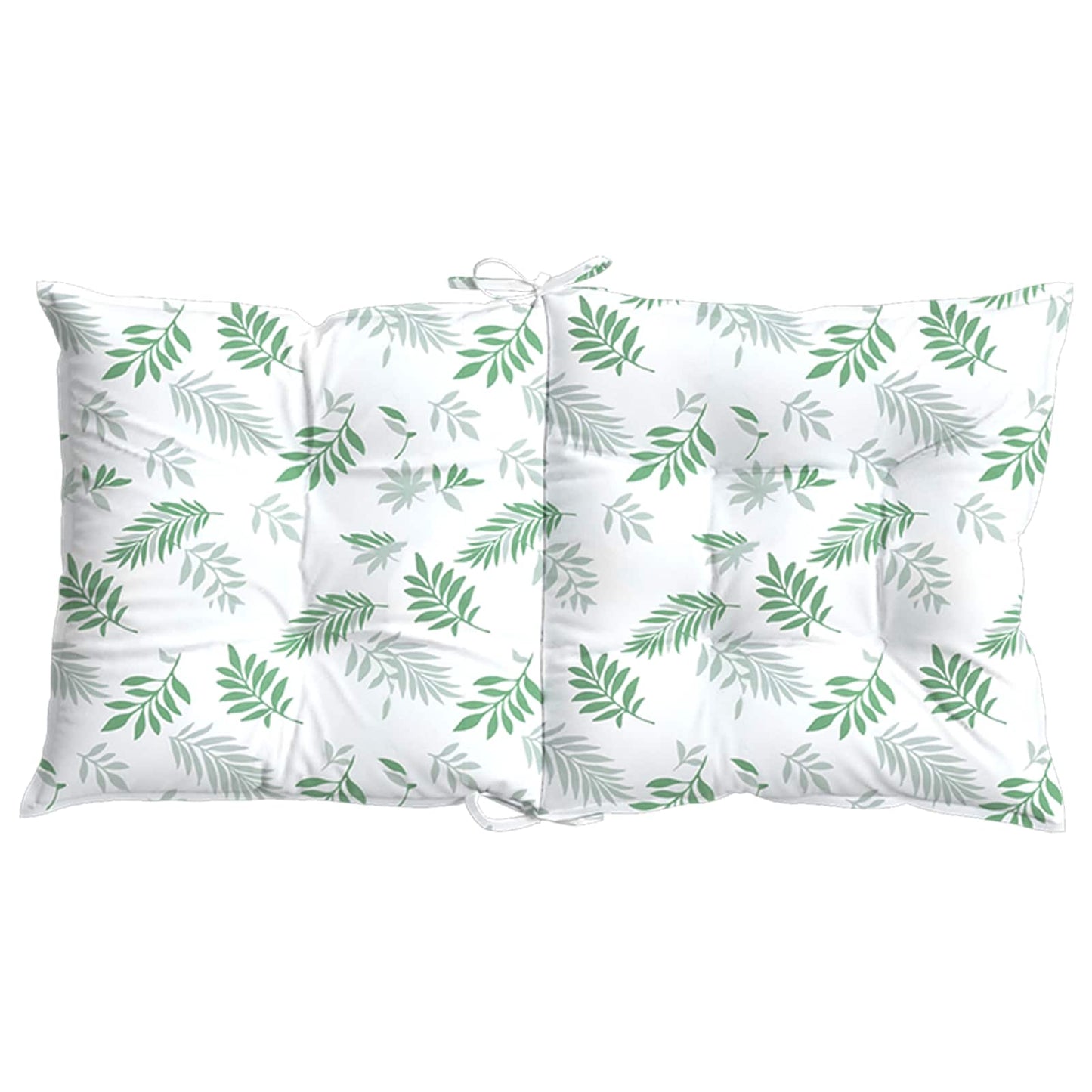 Venkovní Polštář 2 Pcs Textil Jemný Vzor Listů 100 X 50 X 7 Cm