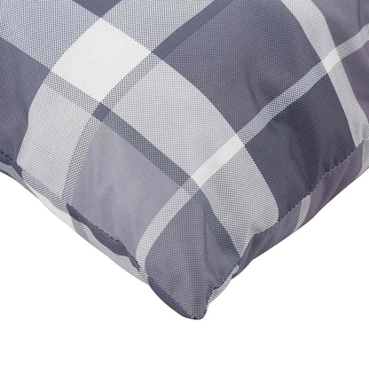 Venkovní Polštář 4 Pcs Textil Šedá Kostka 60 X 60 Cm