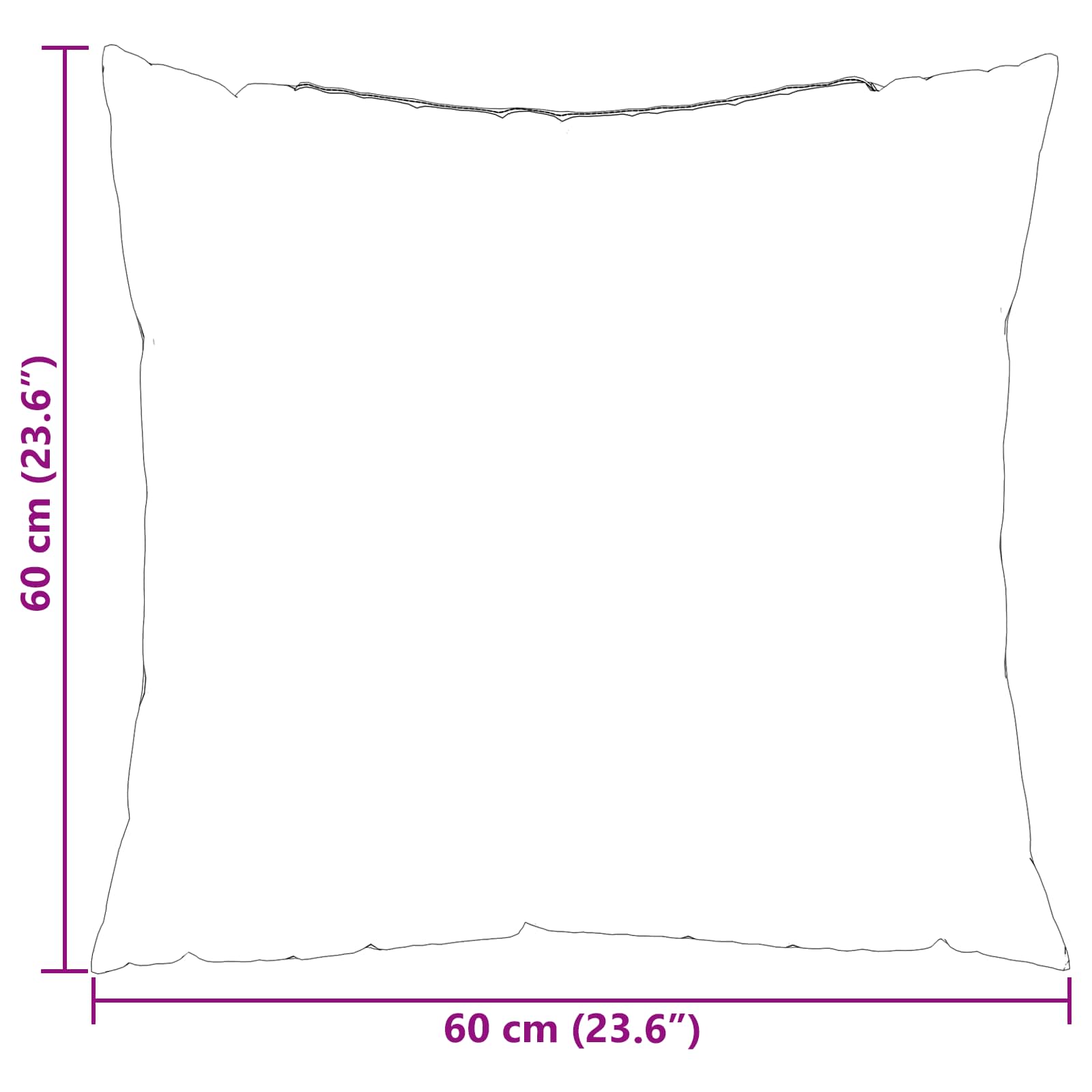 Venkovní Polštář 4 Pcs Textil Šedá Kostka 60 X 60 Cm