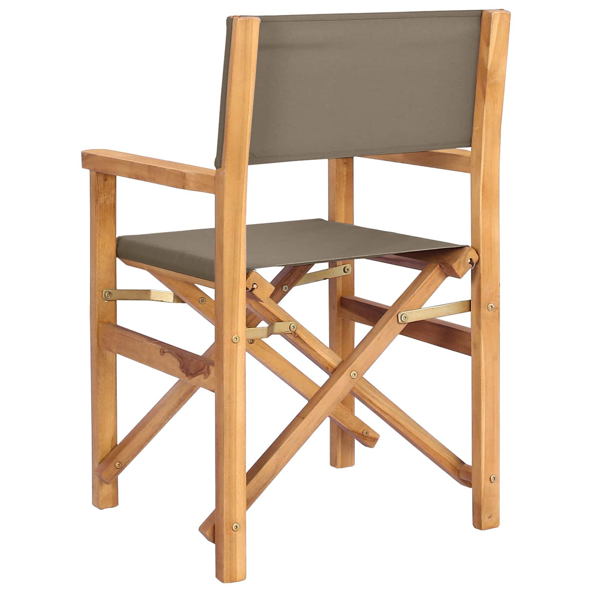 Křeslo Režiséra 100% Polyester, Pevné Teakové Dřevo