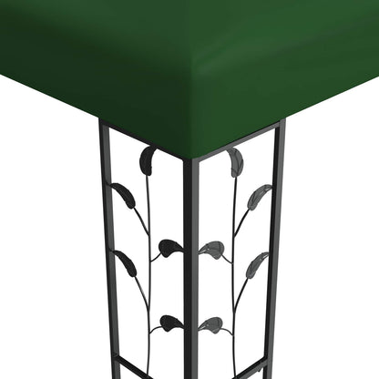 Altán 3,97 X 2,96 X 2,68 M Zelená Polyester A Ocel
