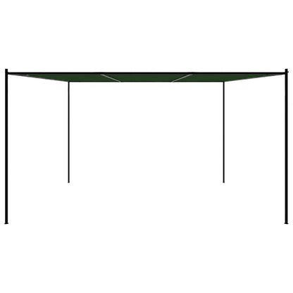 Altán 4 X 3,98 X 2,67 M Zelená Polyester A Ocel