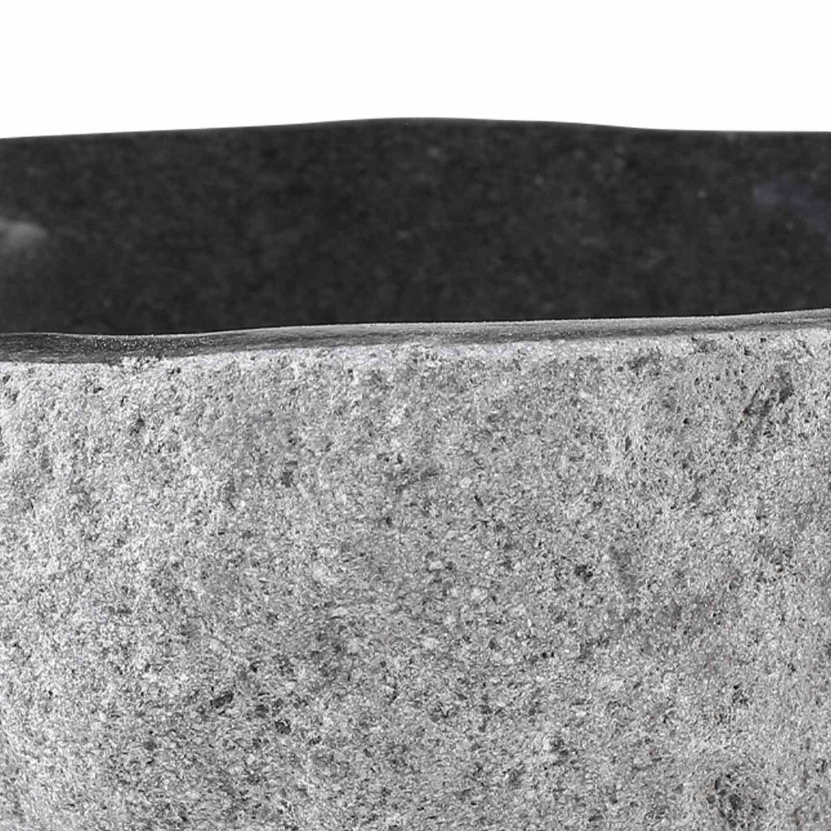 Umyvadlo Oválný Šedá (32-37) X (27-30) X 12 Cm Říční Kámen