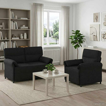 Set Pohovek 2 Ks Textil
