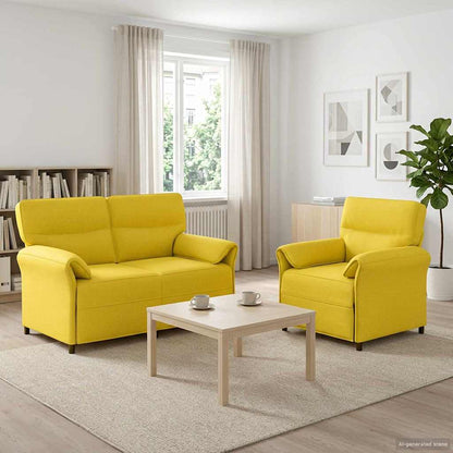 Set Pohovek 2 Ks Textil