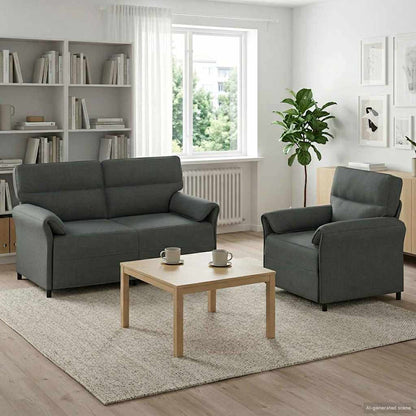 Set Pohovek 2 Ks Textil