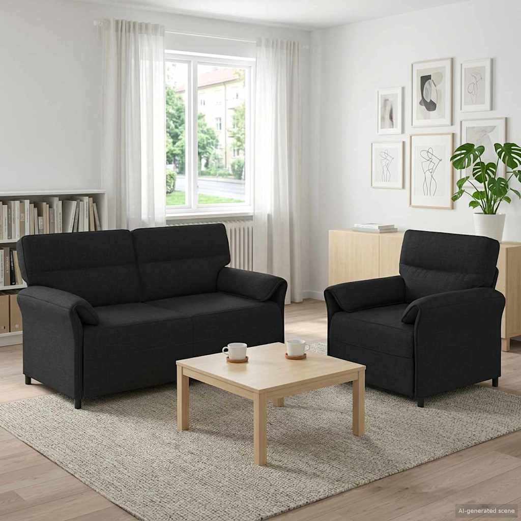 Set Pohovek 2 Ks Textil