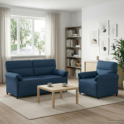 Set Pohovek 2 Ks Textil