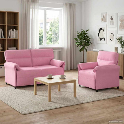 Set Pohovek 2 Ks Textil