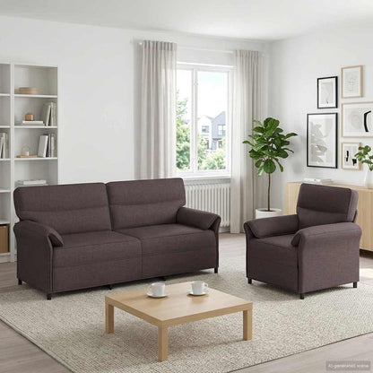 Set Pohovek 2 Ks Textil