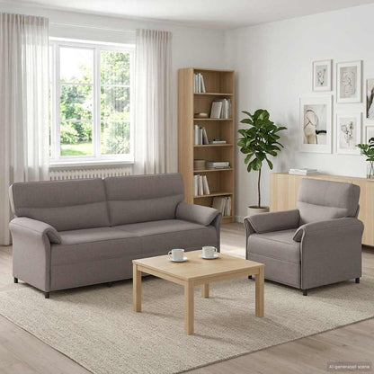 Set Pohovek 2 Ks Textil