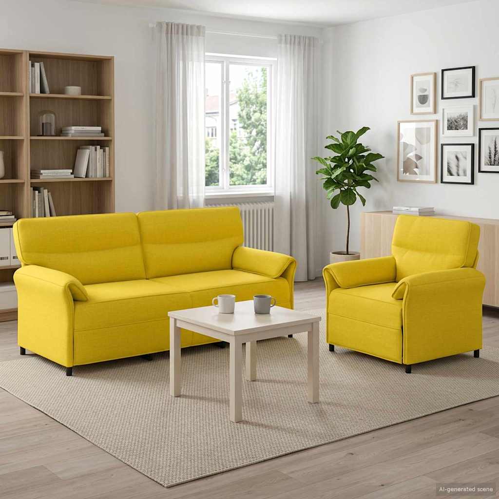 Set Pohovek 2 Ks Textil
