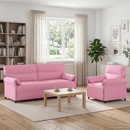 Set Pohovek 2 Ks Textil