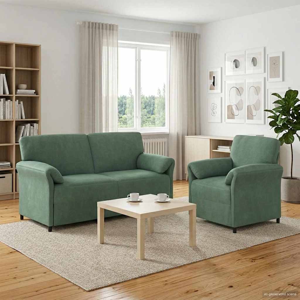 Set Pohovek 2 Ks Samet