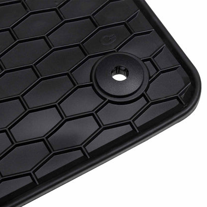 Autokoberec 4 Pcs Černá Vhodné Pro Škoda Octavia Iii 2013-2019