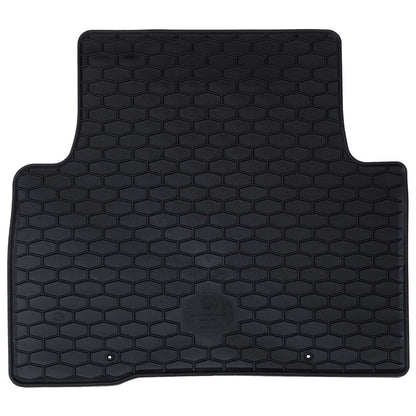 Autokoberec 4 Pcs Černá Vyhovuje Vw Tiguan 2016-2023 Guma