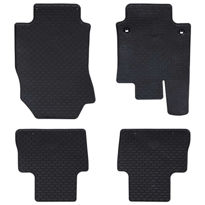 Autokoberec 4 Pcs Černá Vhodné Pro Toyota Rav 4 Hybrid 2019-