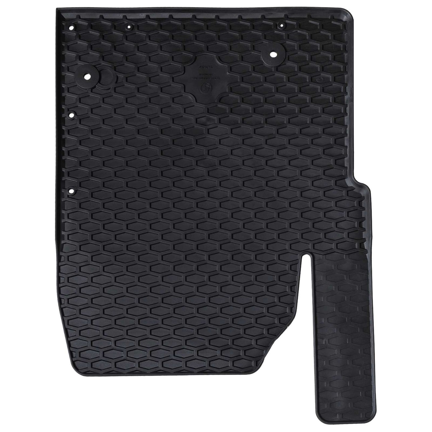 Autokoberec 3 Pcs Černý Vhodné Pro Transit Custom 2023- Guma