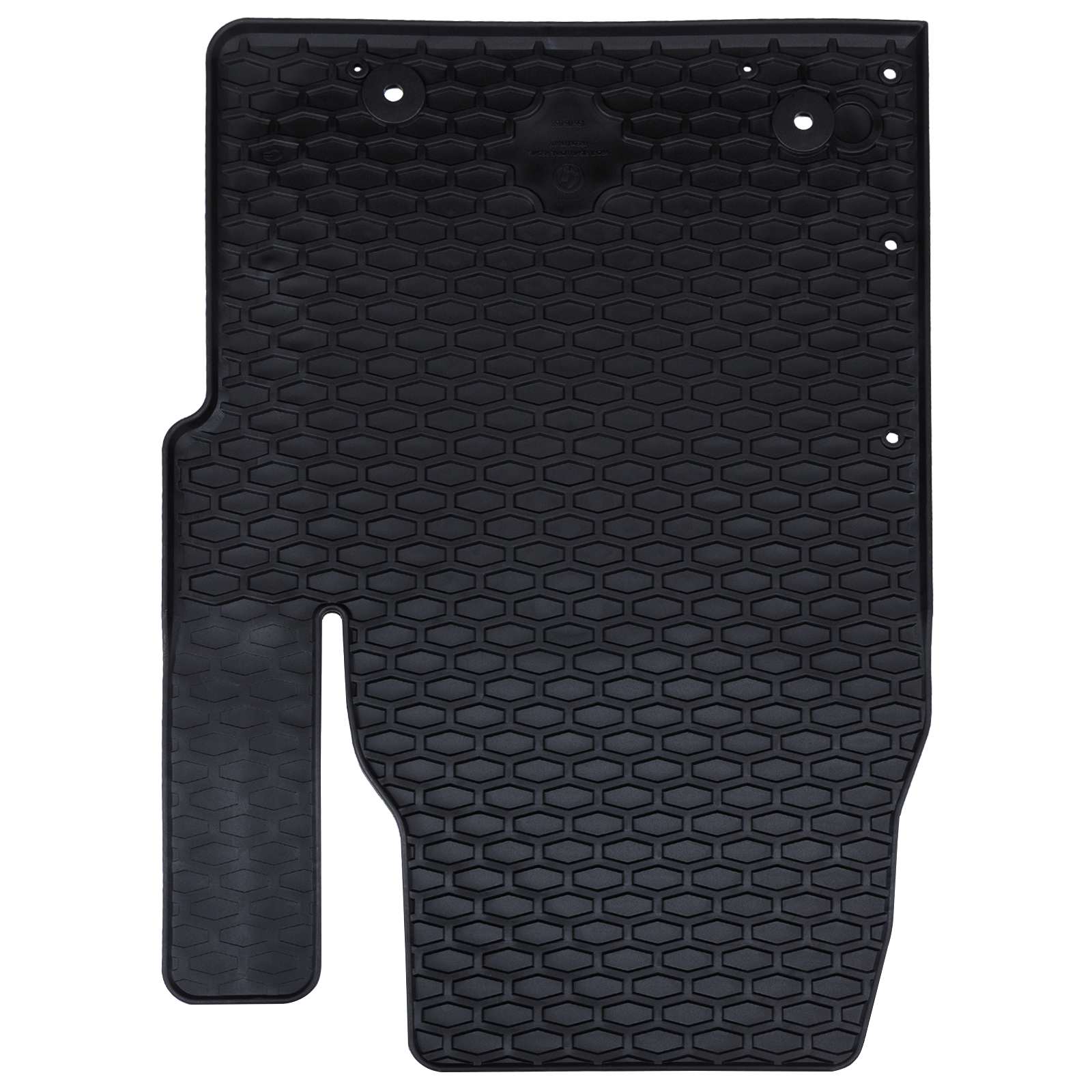 Autokoberec 3 Pcs Černý Vhodné Pro Transit Custom 2023- Guma