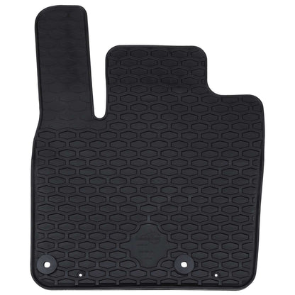 Autokoberec 4 Pcs Černá Vhodné Pro Nissan Qashqai 2021- Guma