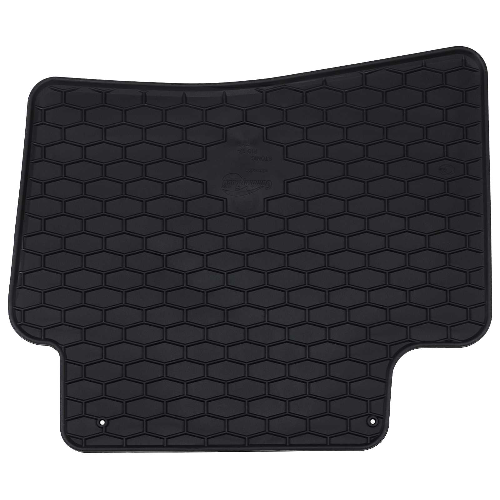 Autokoberec 4 Pcs Černá Vhodné Pro Kia Rio, Stonic 2017- Guma