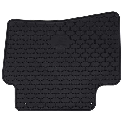 Autokoberec 4 Pcs Černá Vhodné Pro Kia Rio, Stonic 2017- Guma