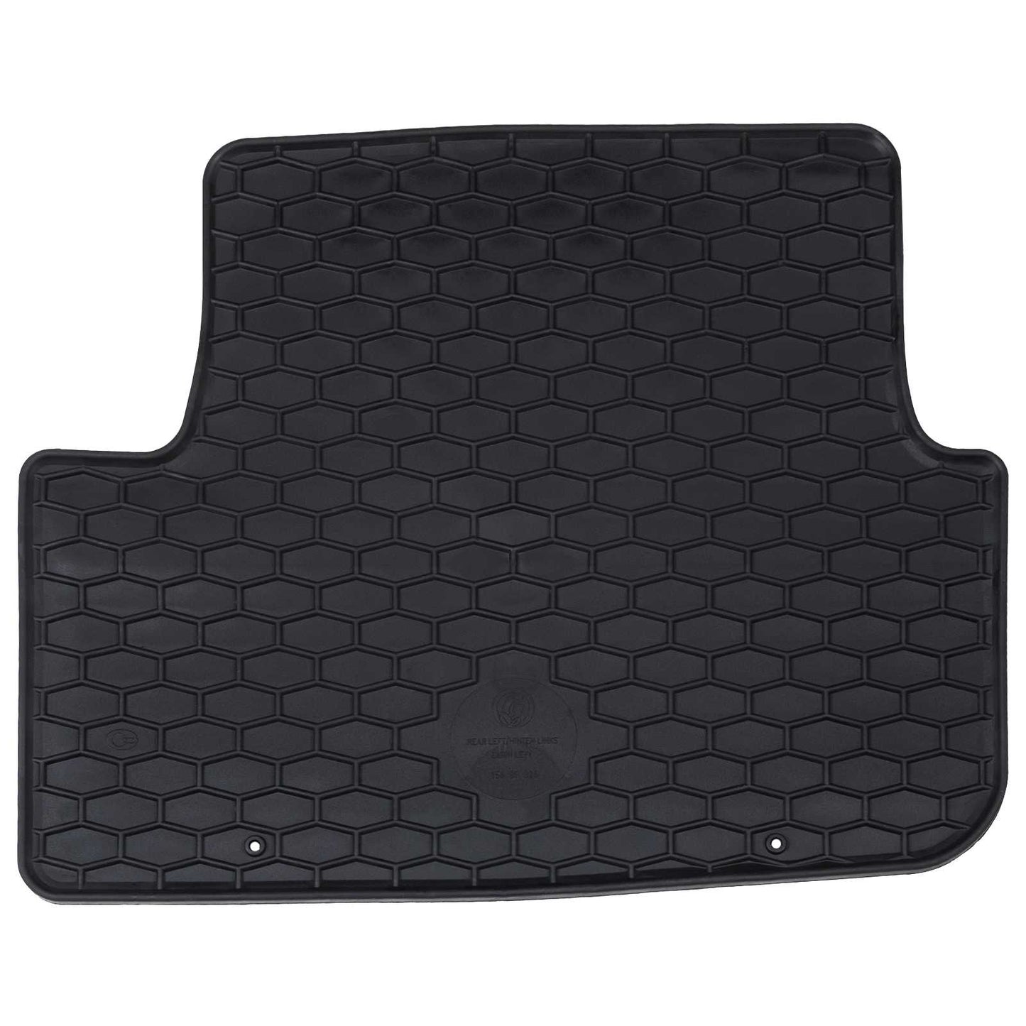 Autokoberec 4 Pcs Černý Guma