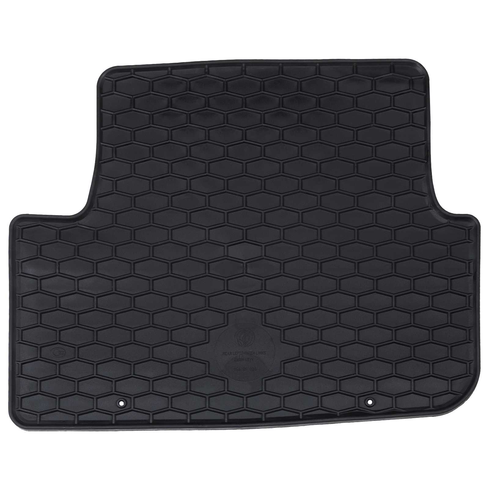 Autokoberec 4 Pcs Černý Guma