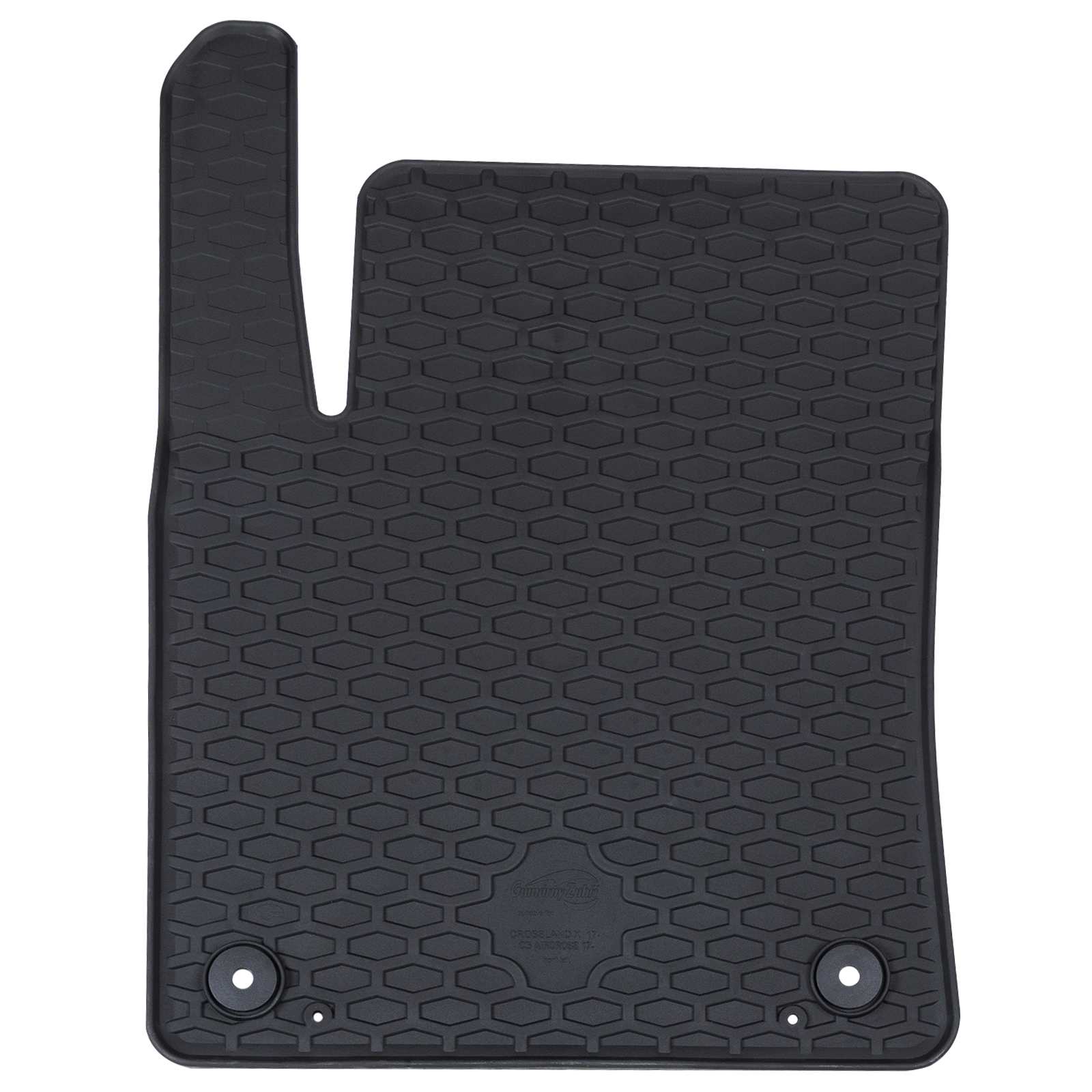 Autokoberec 4 Pcs Černý Vhodné Pro Citroen C3 Aircross 2017-