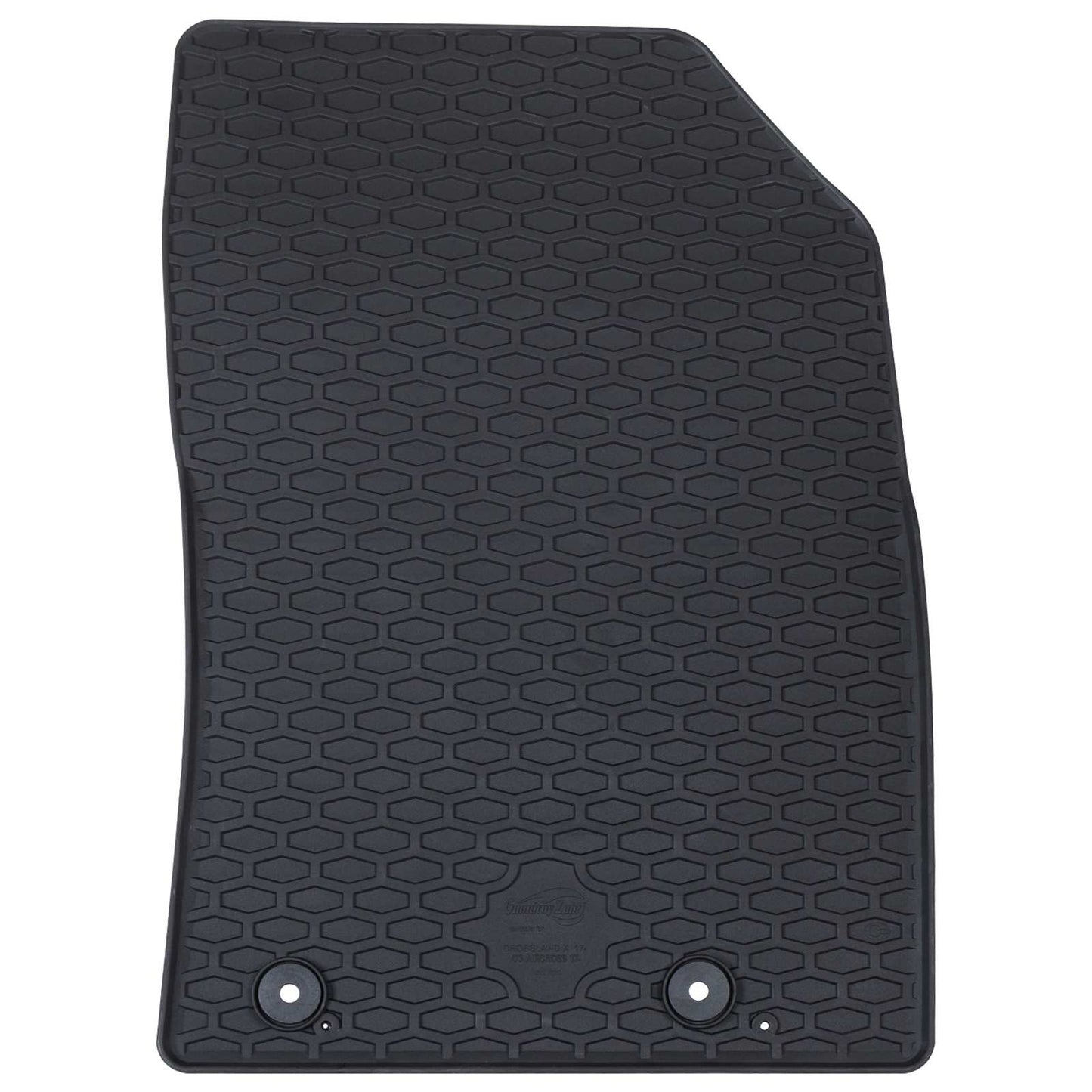 Autokoberec 4 Pcs Černý Vhodné Pro Citroen C3 Aircross 2017-