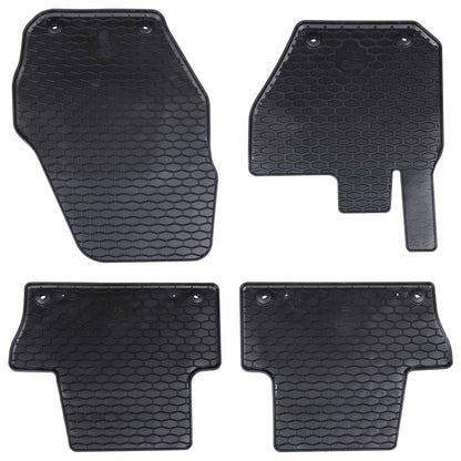 Autokoberec 4 Pcs Černý Vhodné Pro Volvo Xc60 2009-2017 Guma