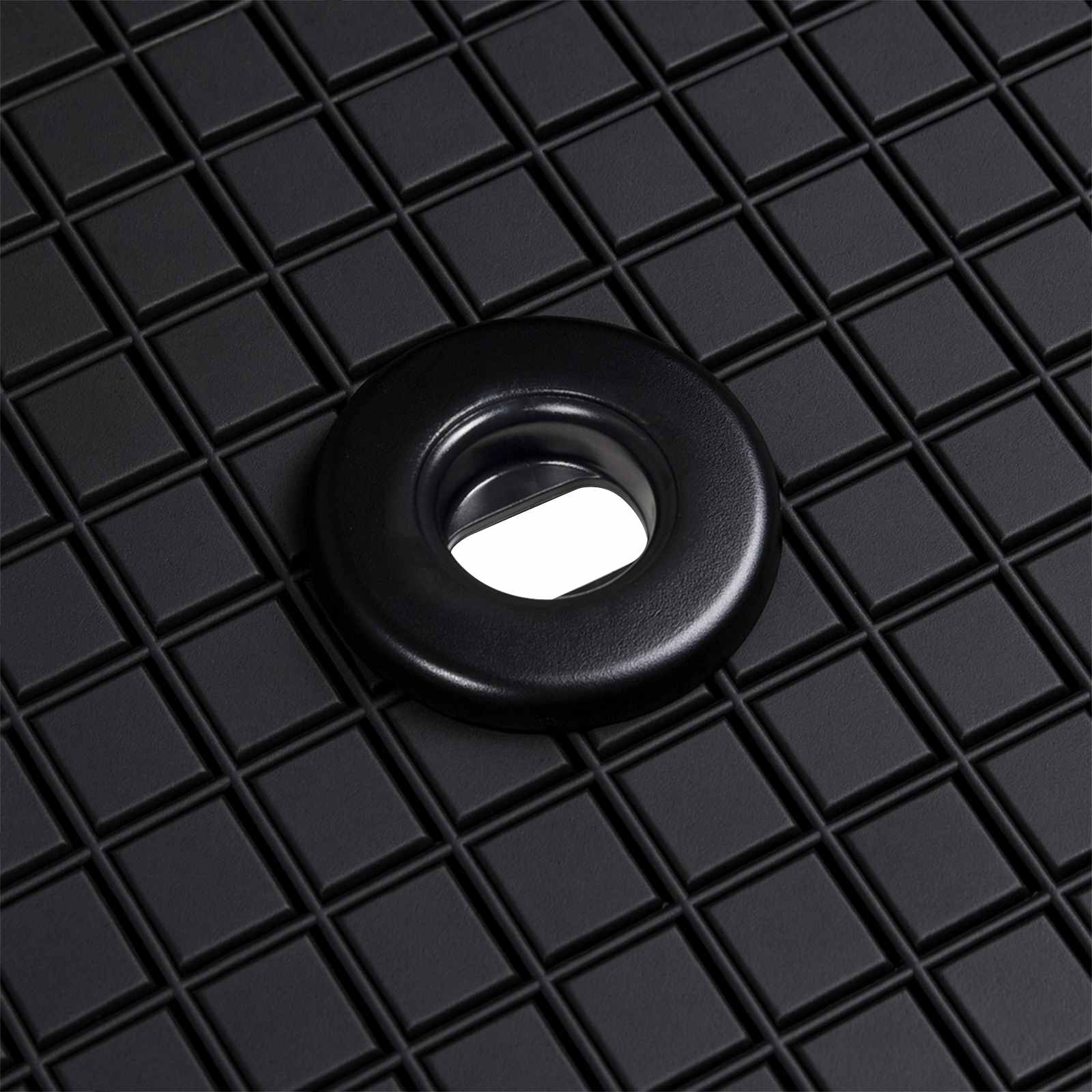 Autokoberec 4 Pcs Černá Vhodné Pro Vw Polo 2001-2009 Ns Guma