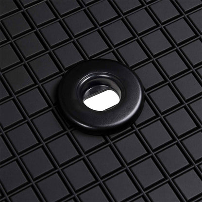 Autokoberec 4 Pcs Černá Vhodné Pro Vw Polo 2001-2009 Ns Guma