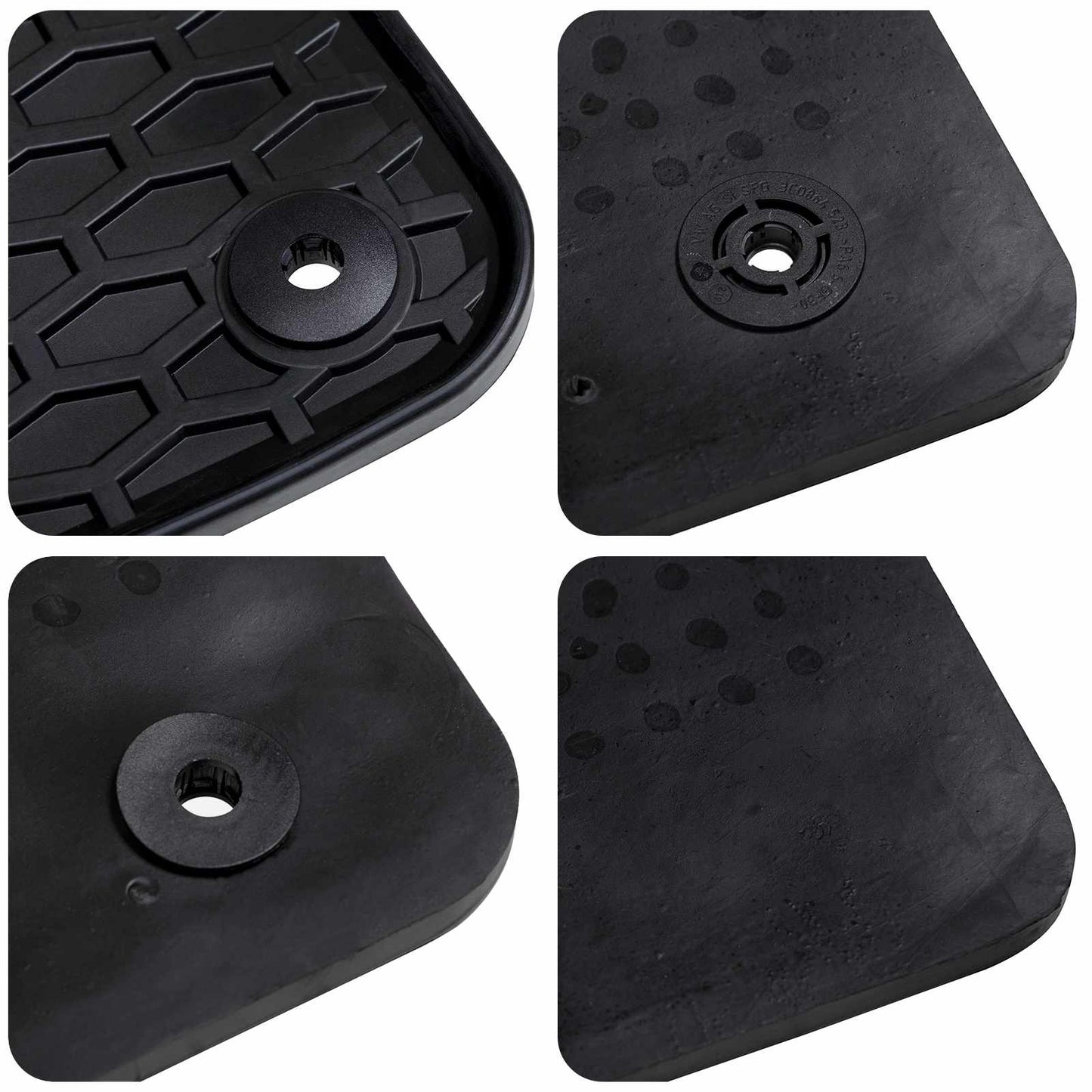 Autokoberec 4 Pcs Černá Vhodné Pro Volvo S60 / V60 2019- 4D Zadní