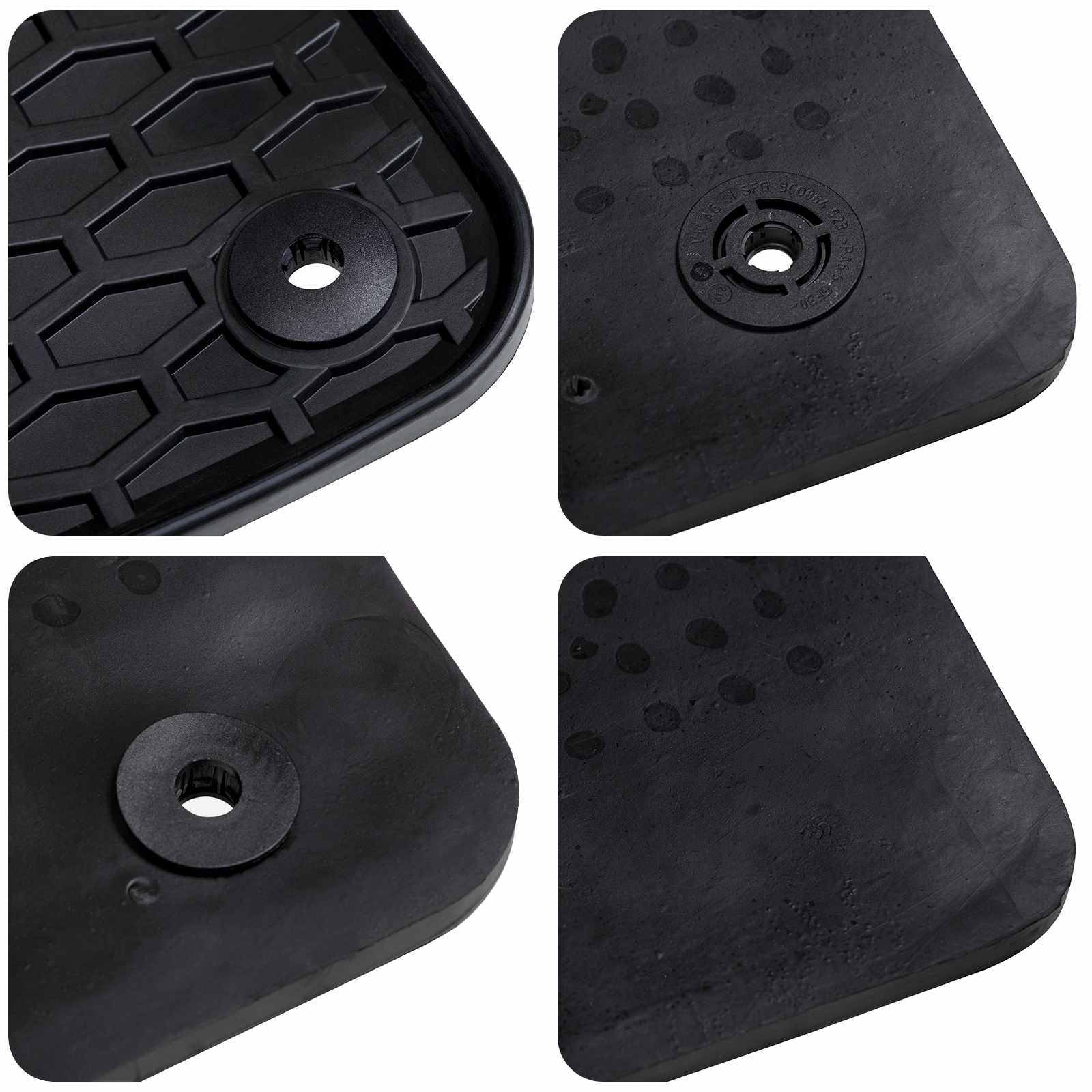 Autokoberec 4 Pcs Černá Vhodné Pro Volvo S60 / V60 2019- 4D Zadní