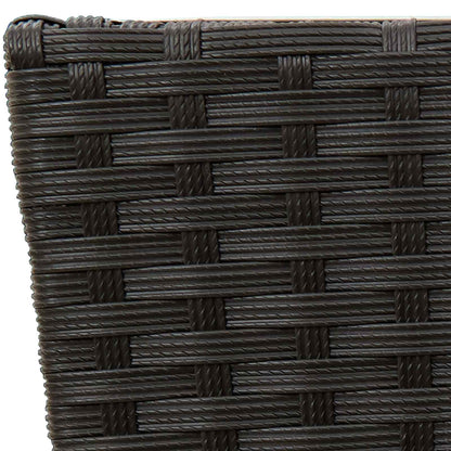 Venkovní Set 3 Ks 30 X 30 X 80 Cm Kov
