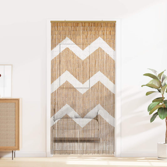 Dveřní Záclona Proti Hmyzu Vícebarevná 200 X 100 Cm Bambus