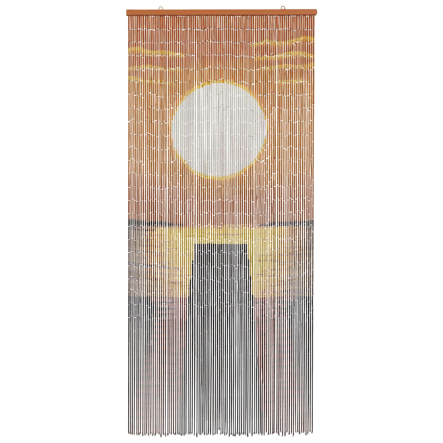 Dveřní Záclona Proti Hmyzu Vícebarevná 200 X 90 Cm Bambus