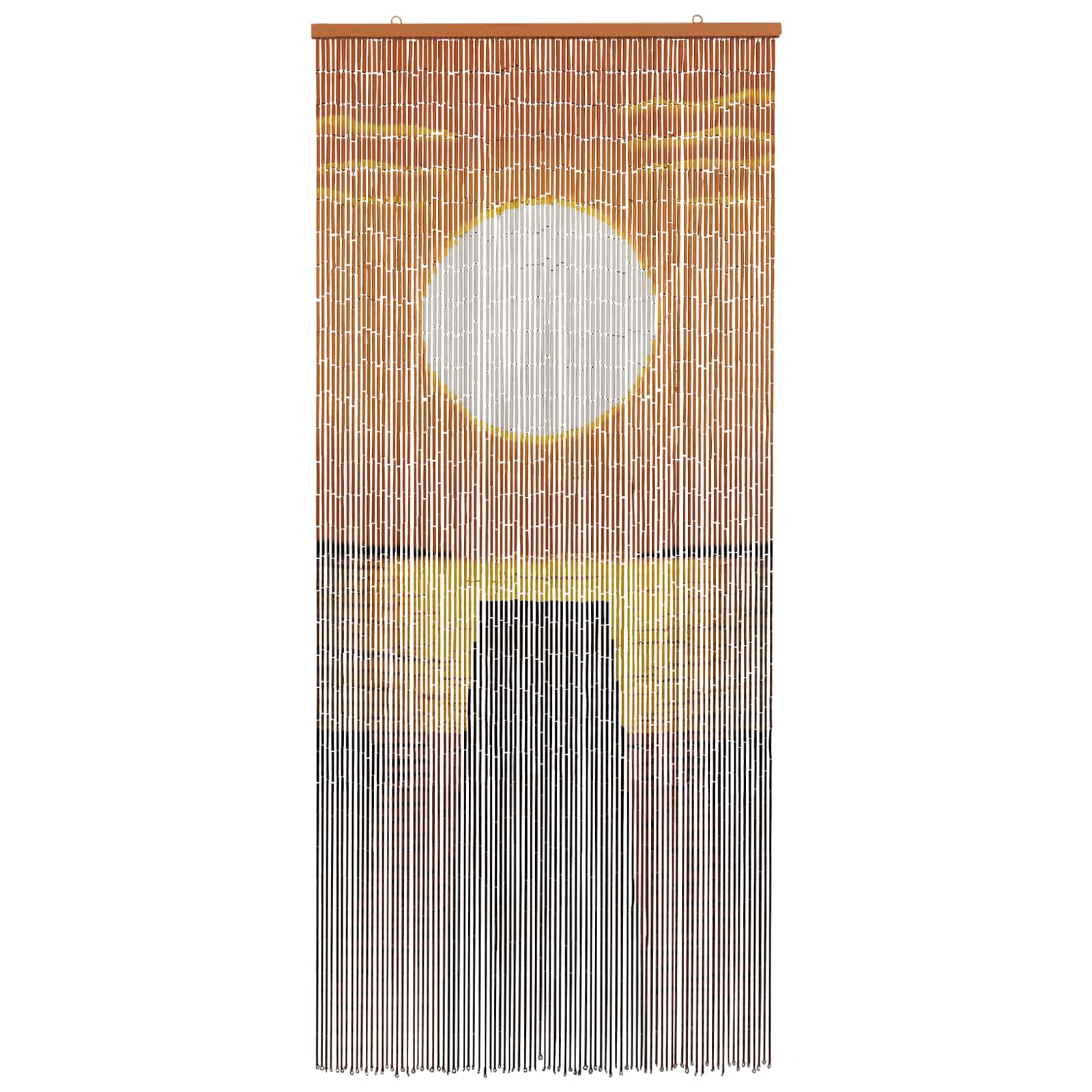 Dveřní Záclona Proti Hmyzu Vícebarevná 200 X 90 Cm Bambus