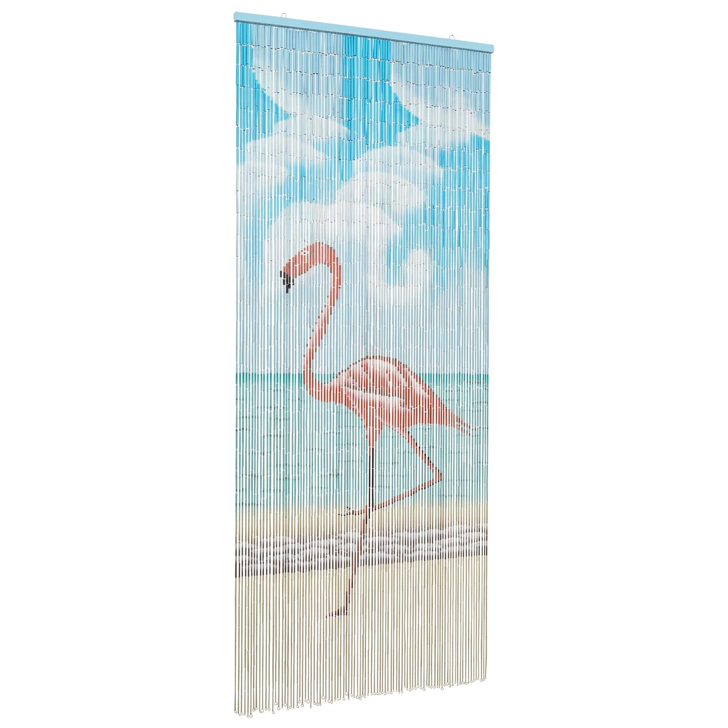 Dveřní Záclona Proti Hmyzu Vícebarevná 200 X 90 Cm Bambus