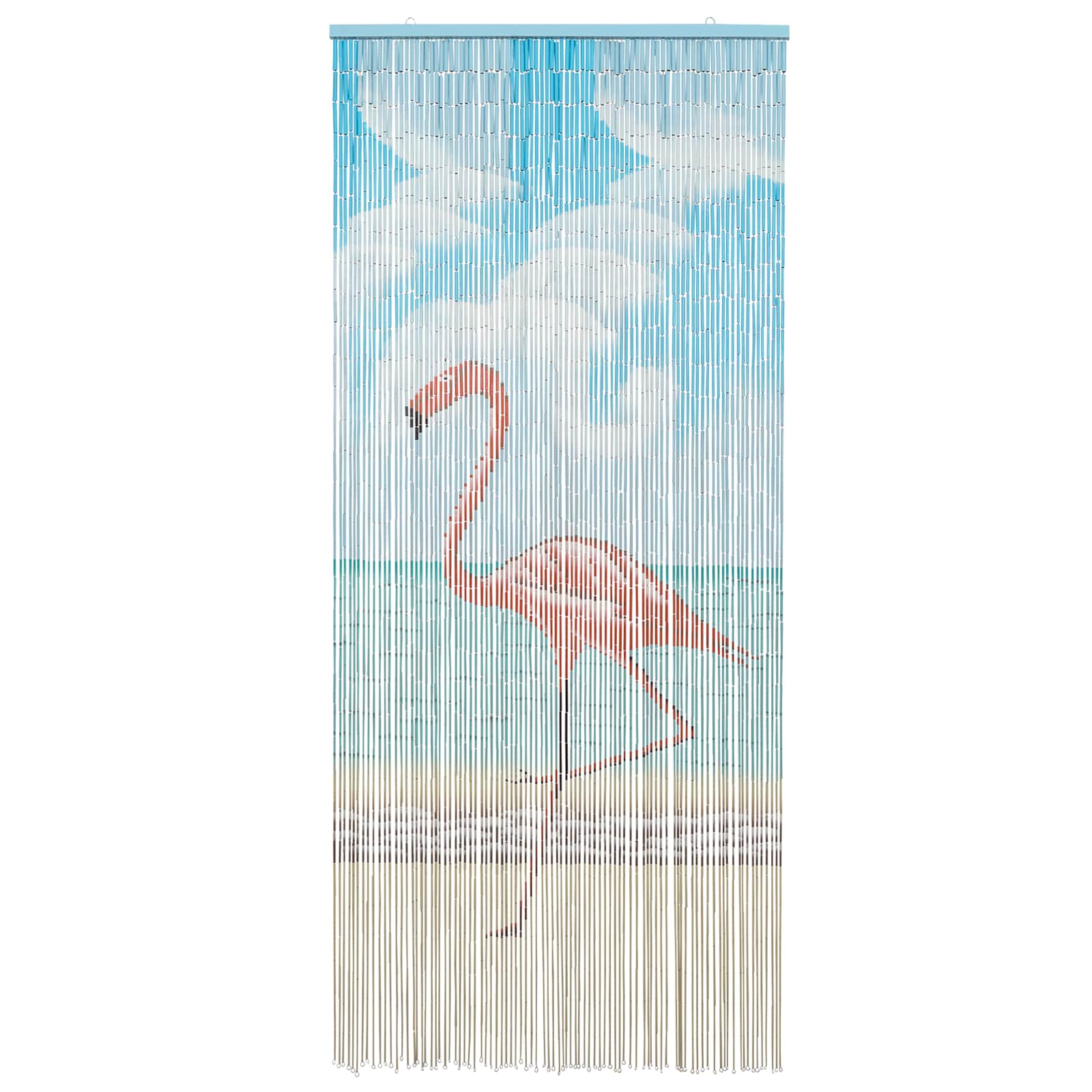 Dveřní Záclona Proti Hmyzu Vícebarevná 200 X 90 Cm Bambus