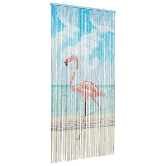 Dveřní Záclona Proti Hmyzu Vícebarevná 200 X 100 Cm Bambus