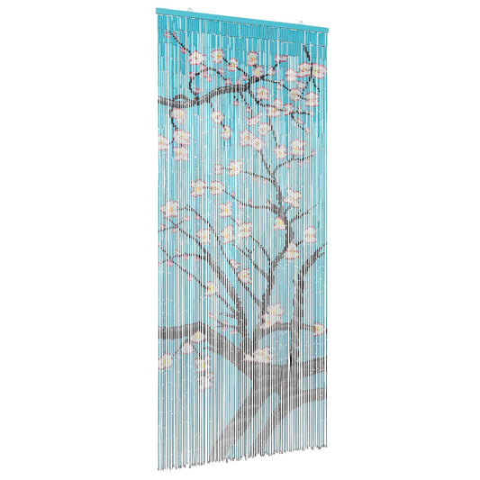 Dveřní Záclona Proti Hmyzu Vícebarevná 200 X 90 Cm Bambus
