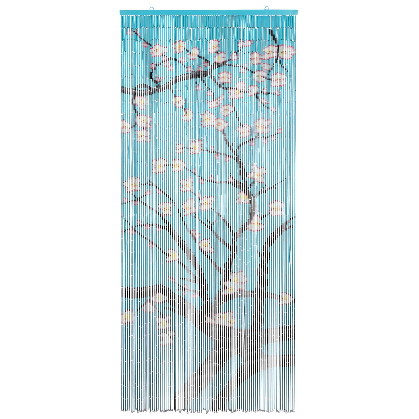 Dveřní Záclona Proti Hmyzu Vícebarevná 200 X 90 Cm Bambus