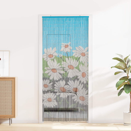 Dveřní Záclona Proti Hmyzu Vícebarevná 200 X 90 Cm Bambus