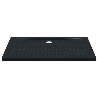 Sprchový Základní Tác S Tečkami 120 X 80 X 4 Cm Abs Černá