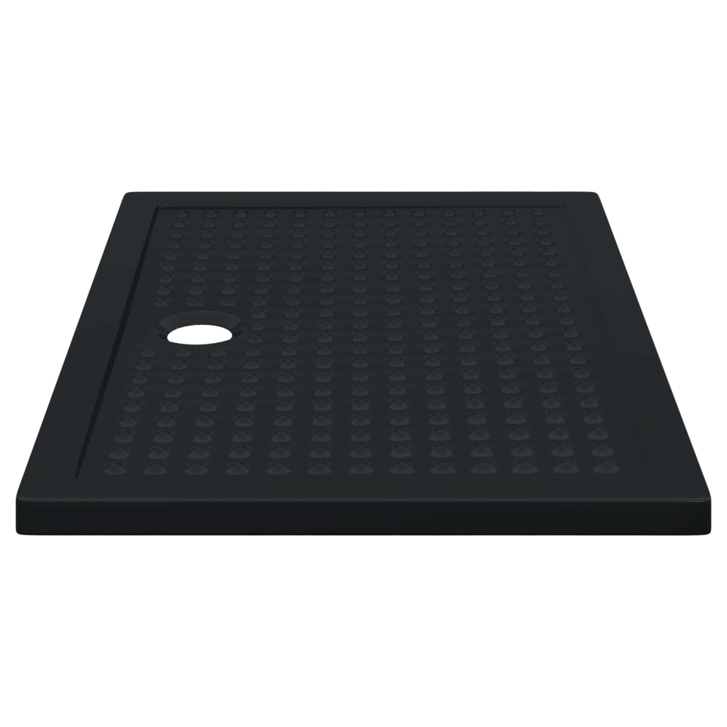 Sprchový Základní Tác S Tečkami 120 X 80 X 4 Cm Abs Černá