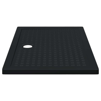 Sprchový Základní Tác S Tečkami 120 X 80 X 4 Cm Abs Černá