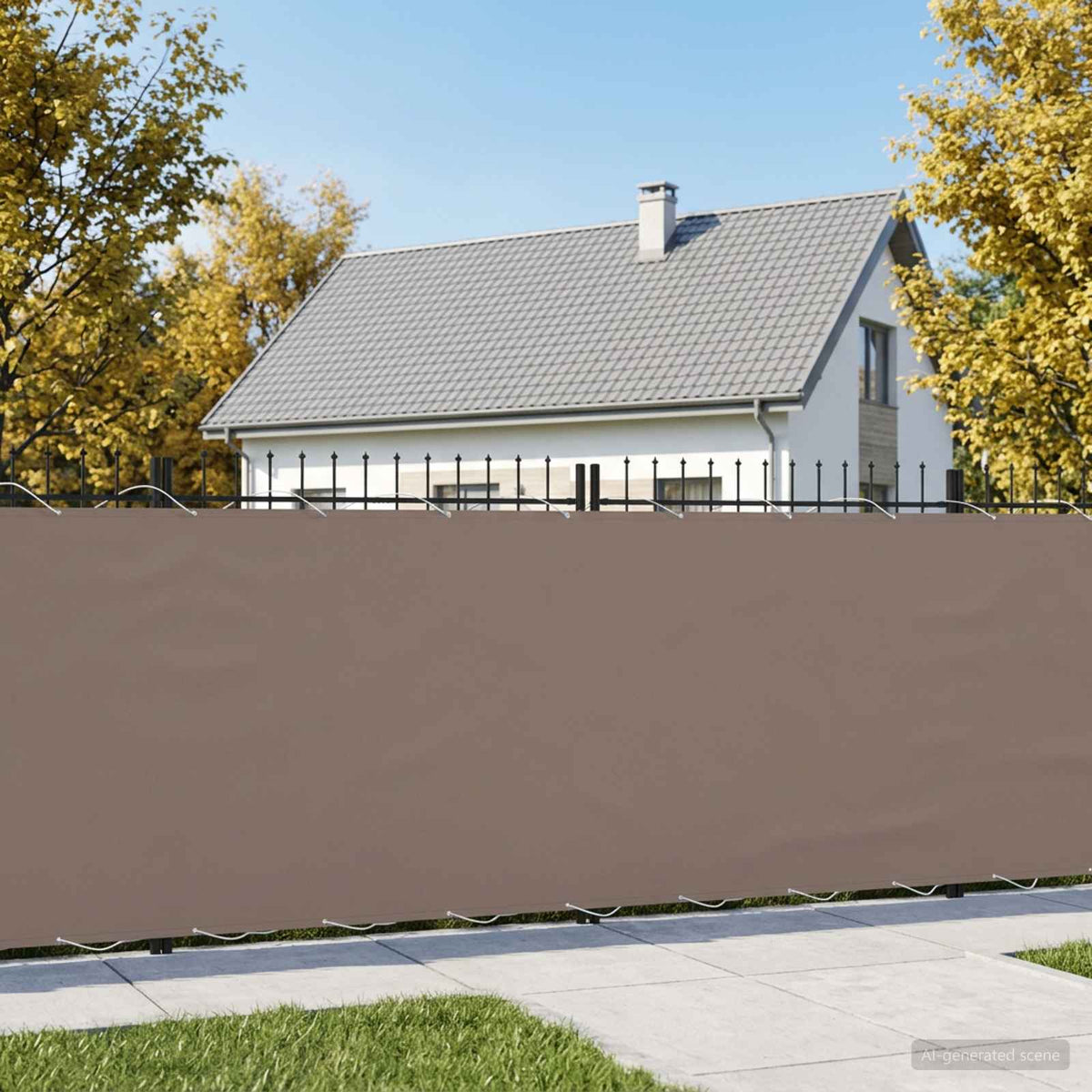 Zástěna Na Balkon Látka S Pu Povrchovou Úpravou